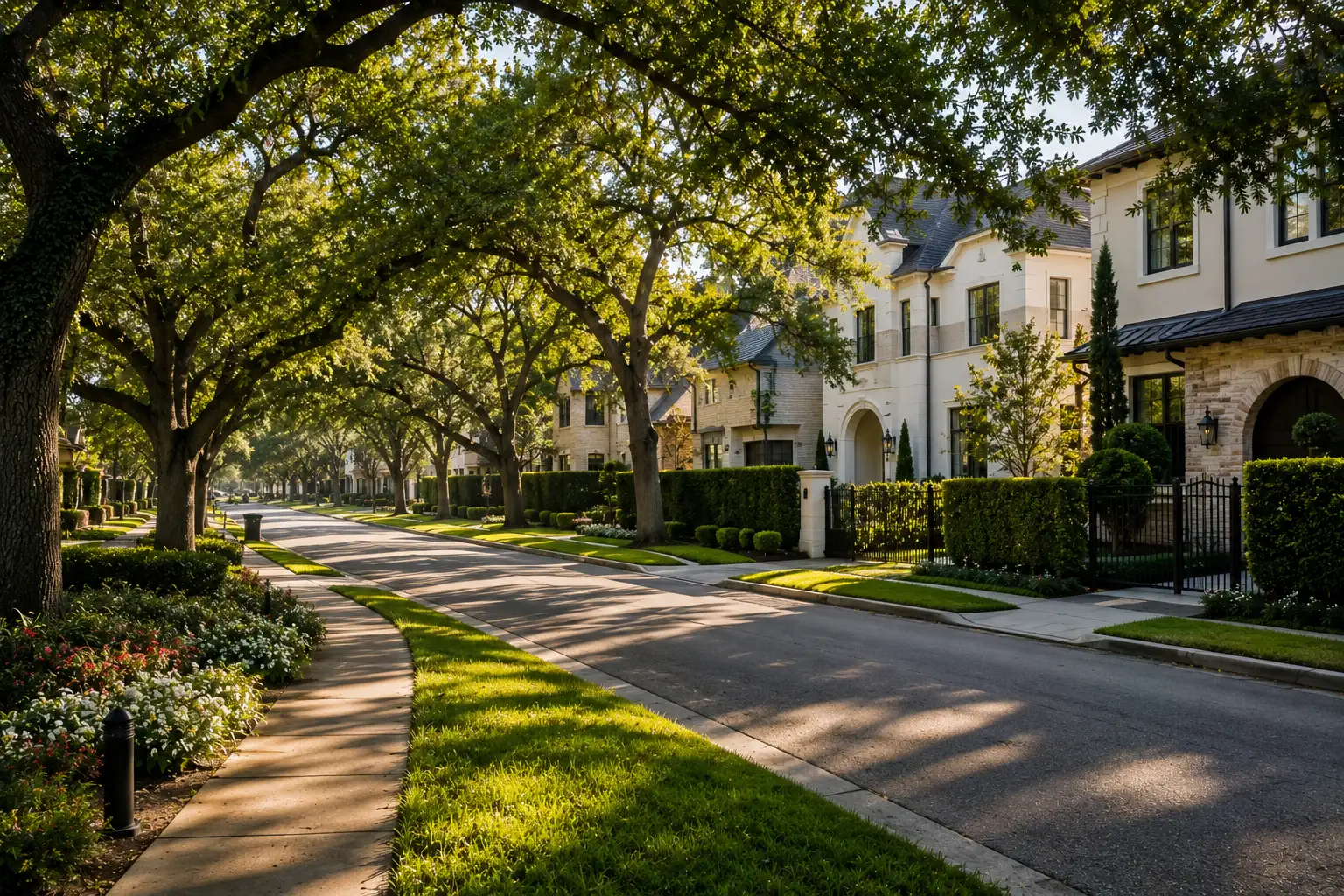Sugar Land Texas luxury residential neighborhood
