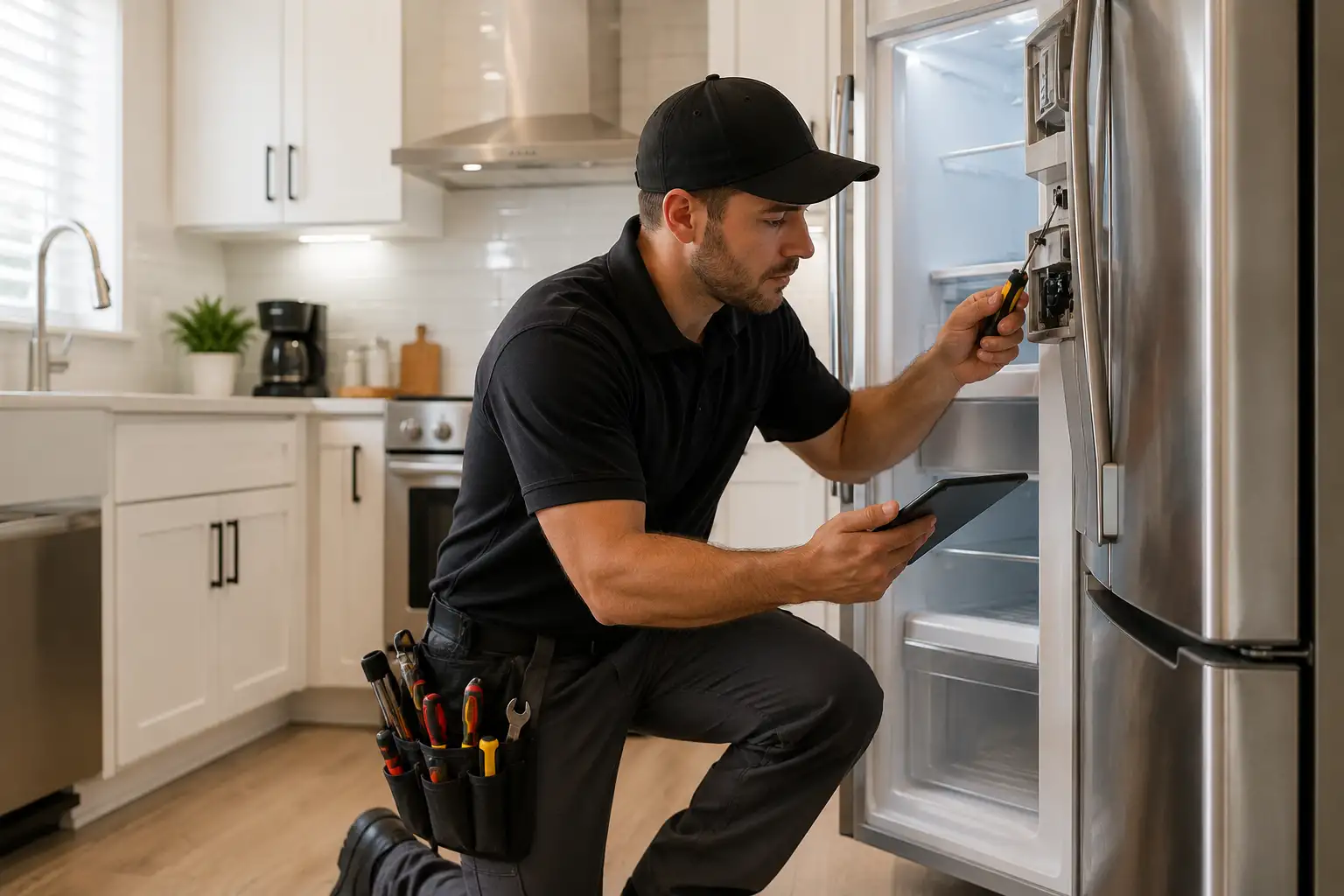 Professional refrigerator repair technician in Houston Texas